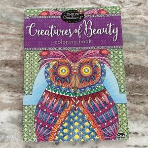 Adult Coloring Book - Animals - Timeless Creations Creatures Of Beauty